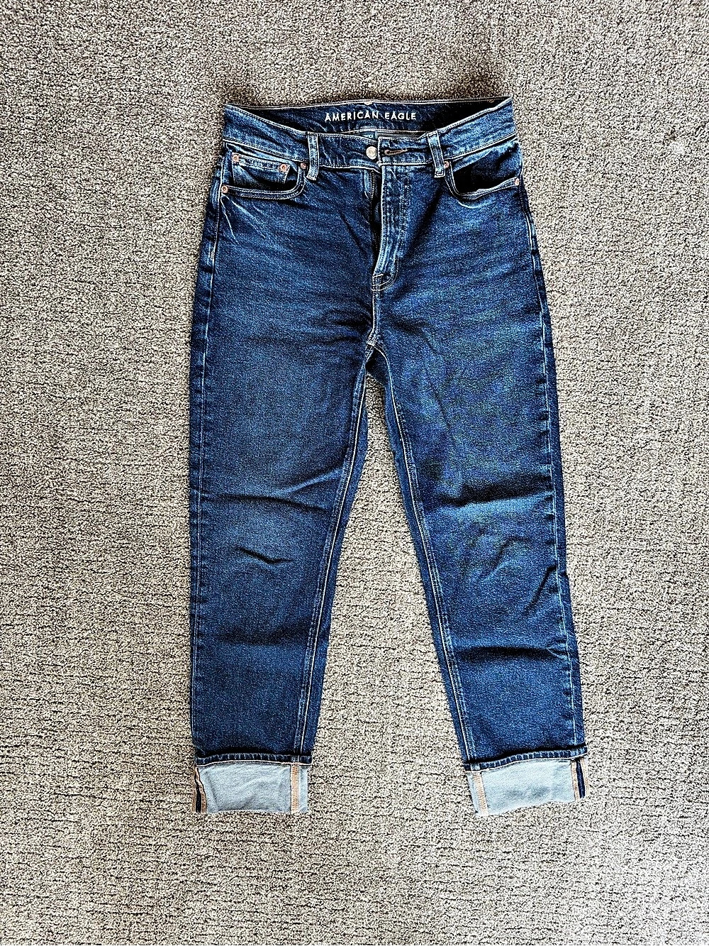 American Eagle Straight Leg Blue Jeans